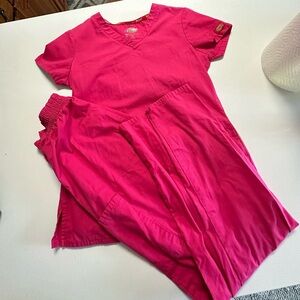 DICKIES SCRUB SET PINK